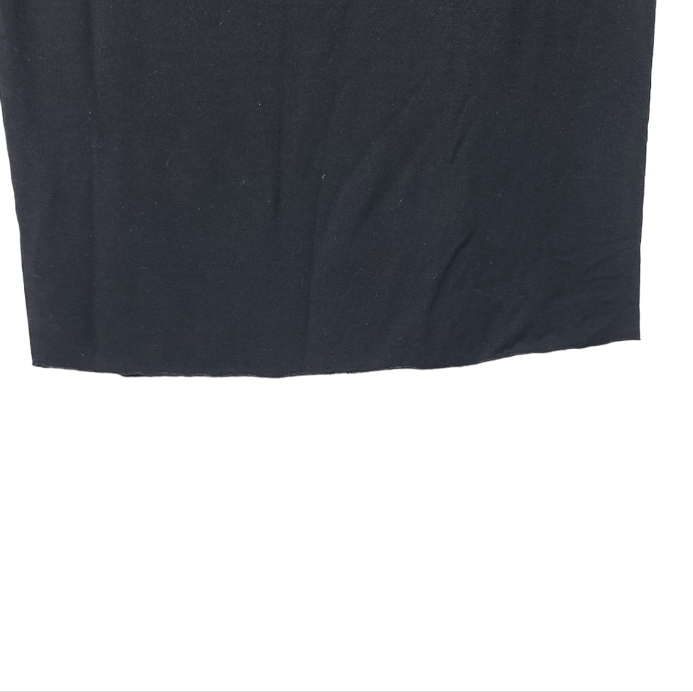 Vince Camuto Black Raw Hem Pencil Skirt S - Picture 2 of 6